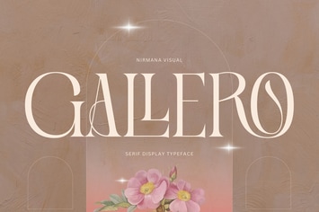 Gallero Vintage - Logo Font