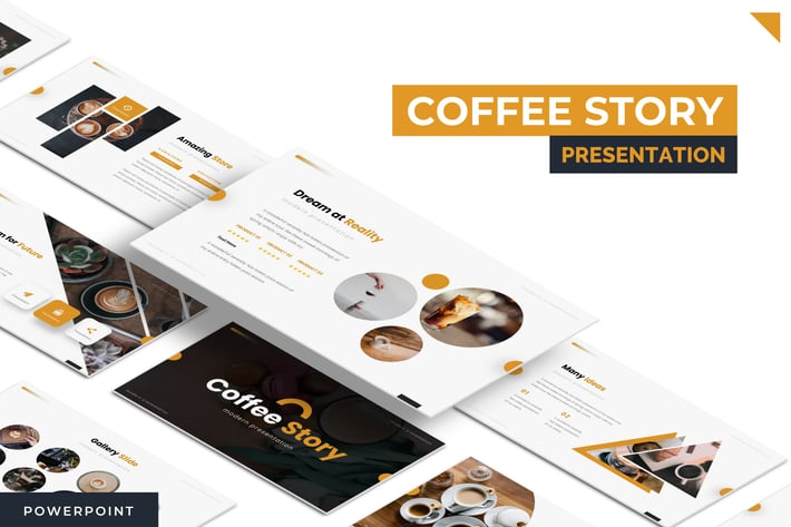 Coffe Story - Powerpoint Template