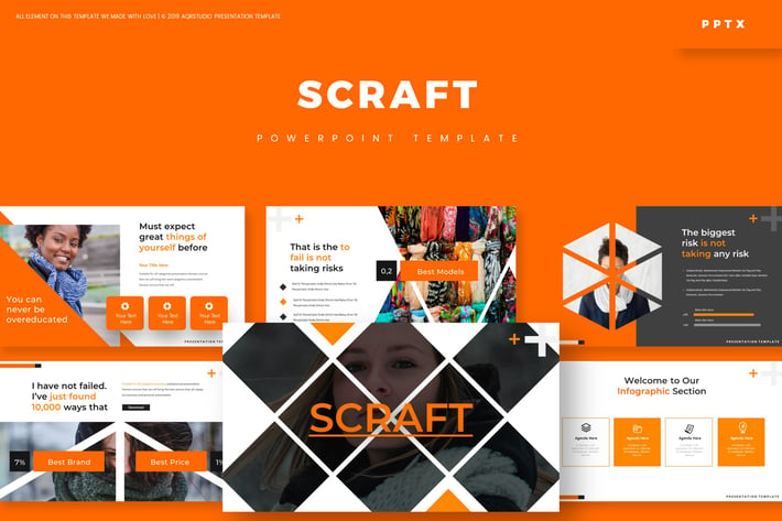 Scraft - Powerpoint Template