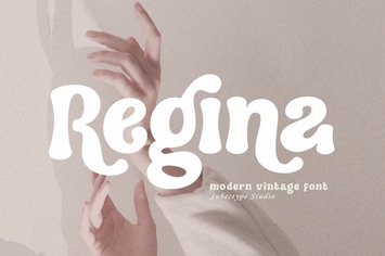Regina - Modern Vintage Font