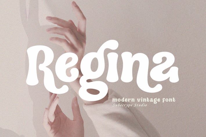 Regina - Modern Vintage Font