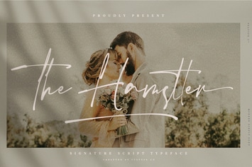 The Hamstter - Signature Script Font