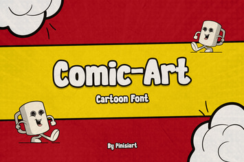 Comic Art - Cartoon Display Font