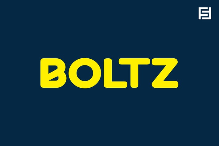 BOLTZ - Unique & Fresh Display / Logo Typeface
