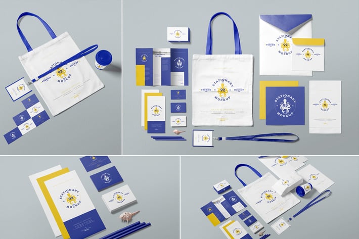 Business Stationery Mockup Scenes