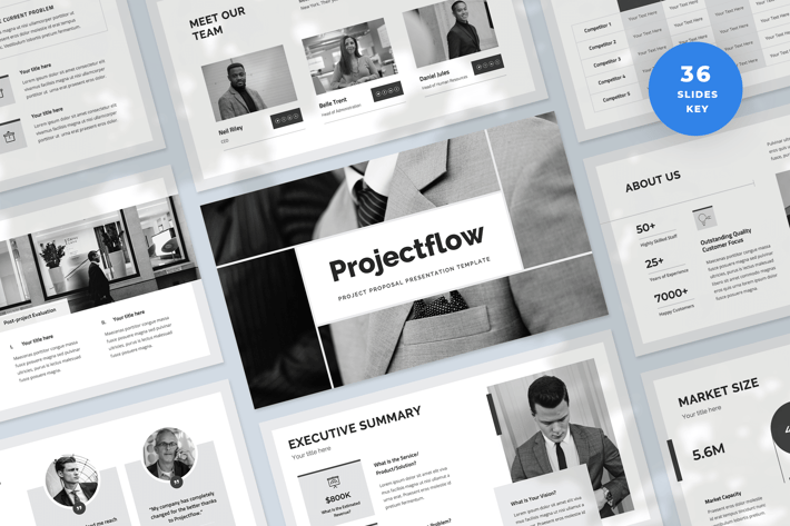 Project Proposal Keynote Presentation Template