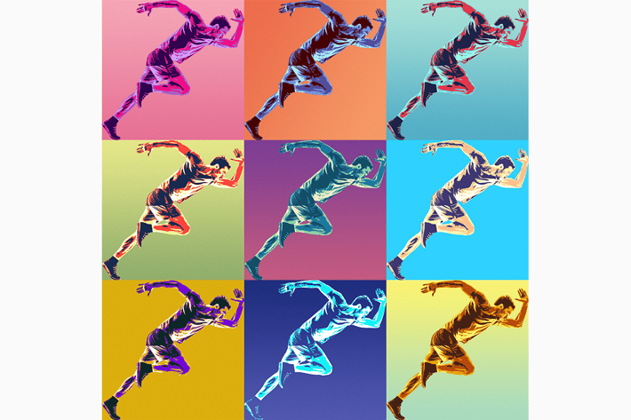 Pop Art Poster Action