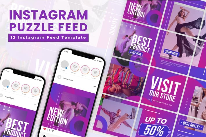 Instagram Puzzle - Gradation