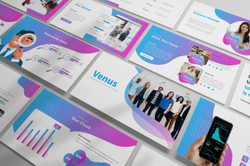 Venus - SEO Analysis Powerpoint Template