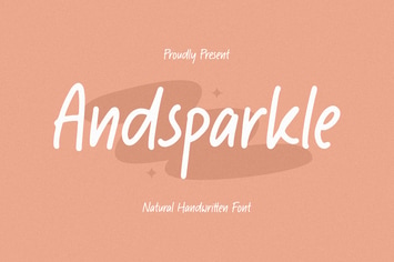 Andsparkle Handwritten Font