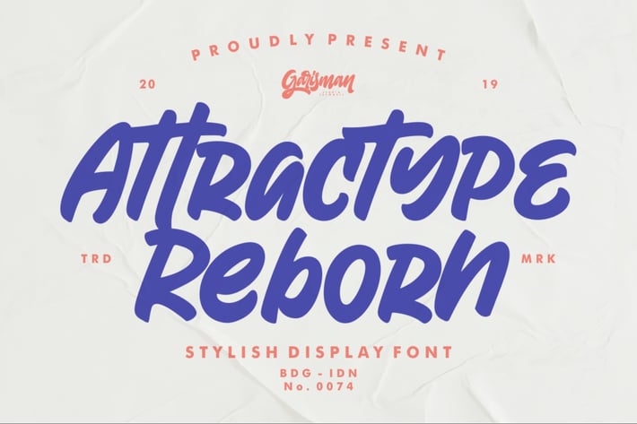Attractype Reborn | Stylish Display