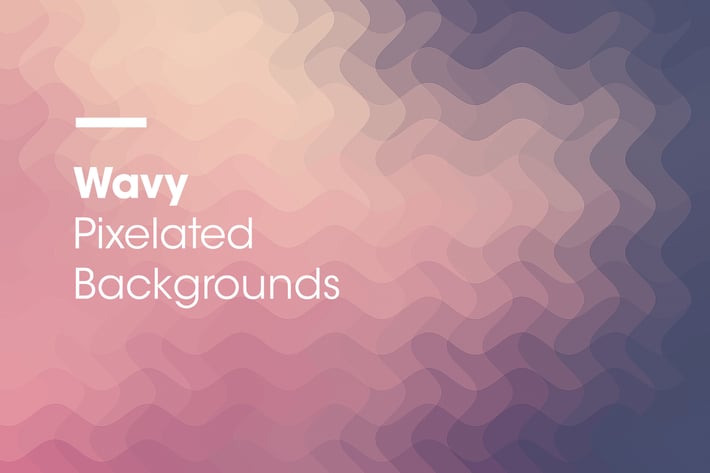 Wavy | Pixelated Backgrounds