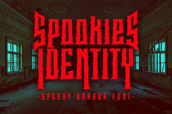Spookies Identity - Horror Font