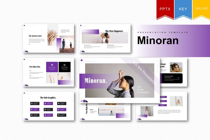 Minoran | Powerpoint, Keynote, Google Slides