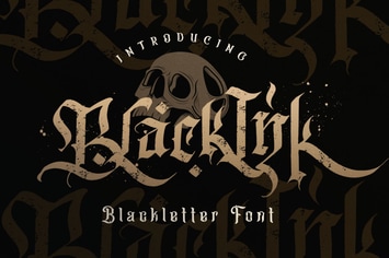 Blackink - Blackletter Font
