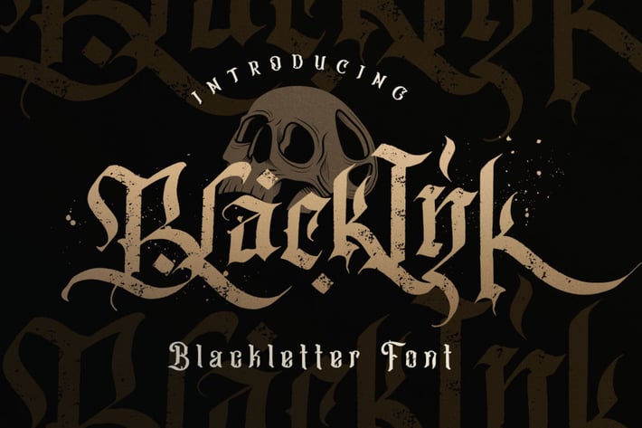 Blackink - Blackletter Font
