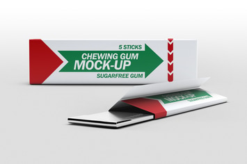 Chewing Gum Mock-up