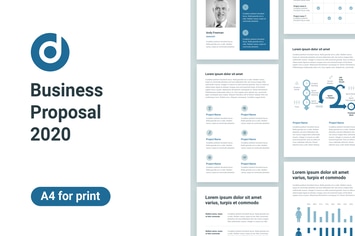Business Proposal A4 PowerPoint