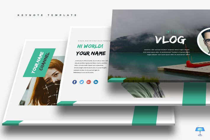 Vlog - Keynote Template