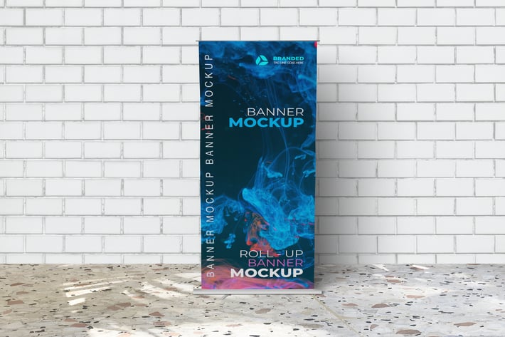 Roll Up Banner Mockups