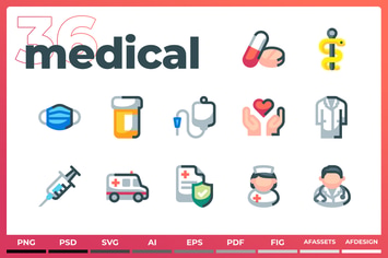 Medical Icons - Iconez