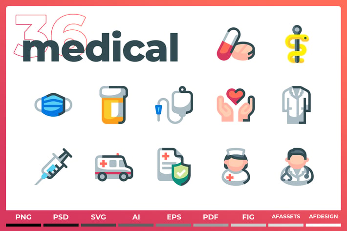 Medical Icons - Iconez