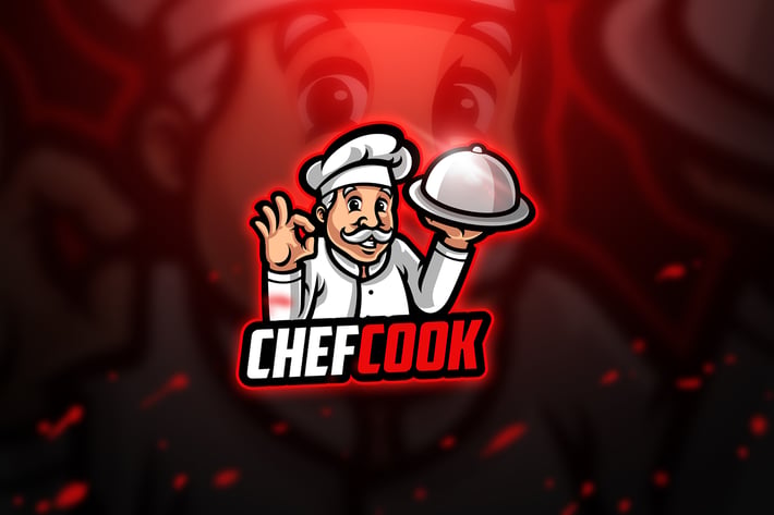 Chefcook - Mascot & Esport Logo