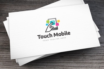 Touch Mobile Logo Template