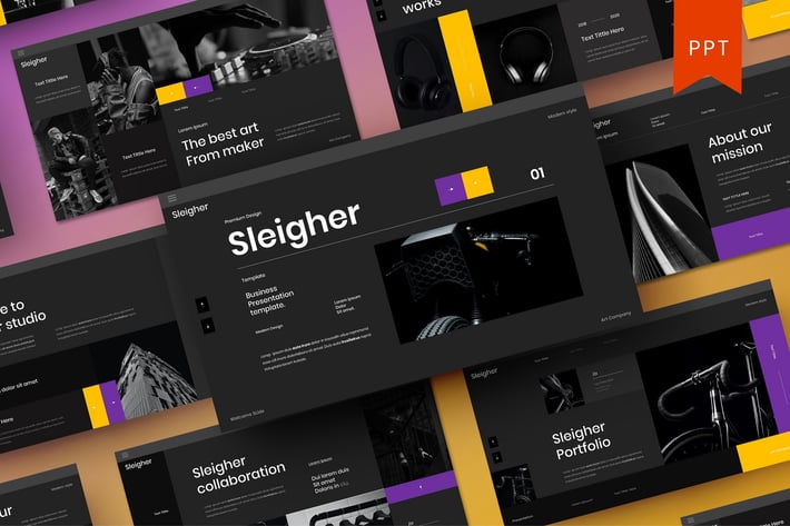 Sleigher – Business PowerPoint Template