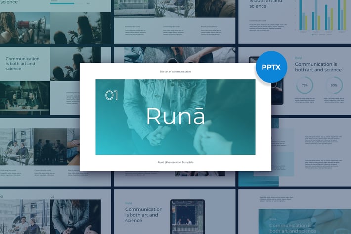 Runa - Clean & Minimal Powerpoint Template