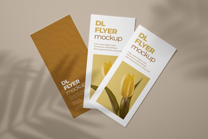 DL Flyer Mockup