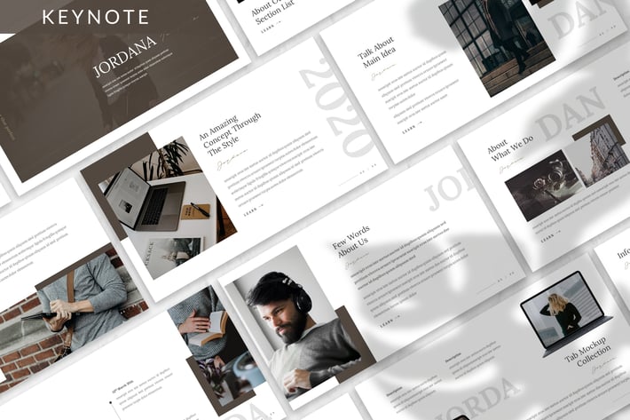 Jordana - Business Keynote Template