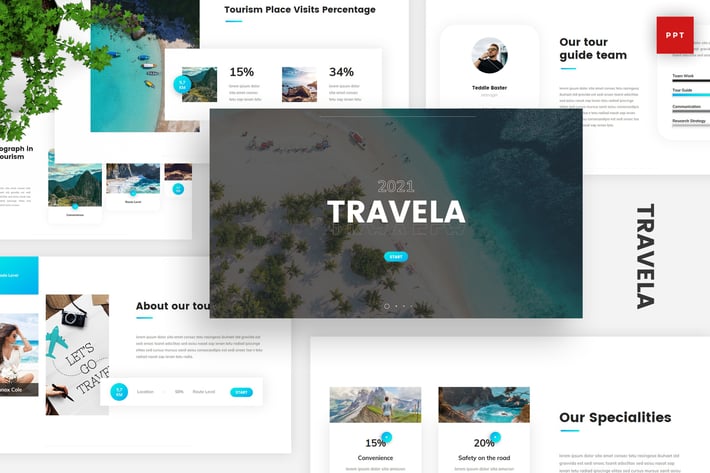 Travel Tourism PowerPoint Template