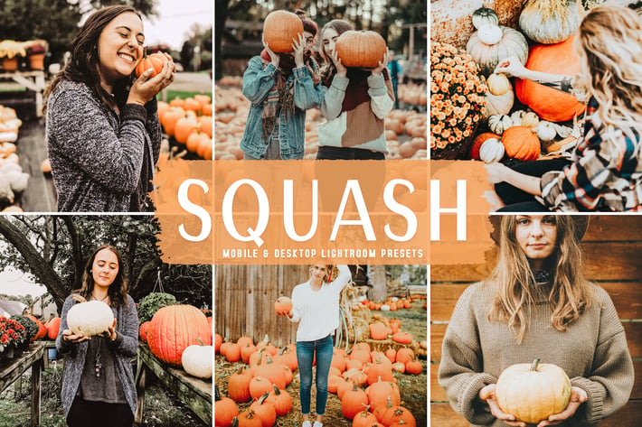 Squash Mobile & Desktop Lightroom Presets