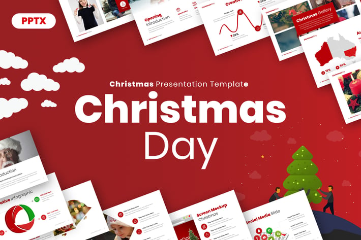 Christmas Day Powerpoint Presentation Template
