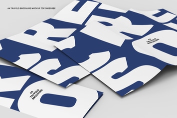 30 Degree A4 Tri-fold Brochure (Scene)
