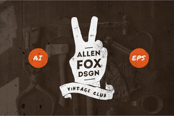 20 Grunge Badges
