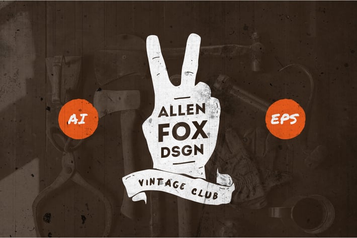 20 Grunge Badges