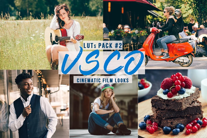 VSCO Cinematic LUTs - Film Look for Video Creators