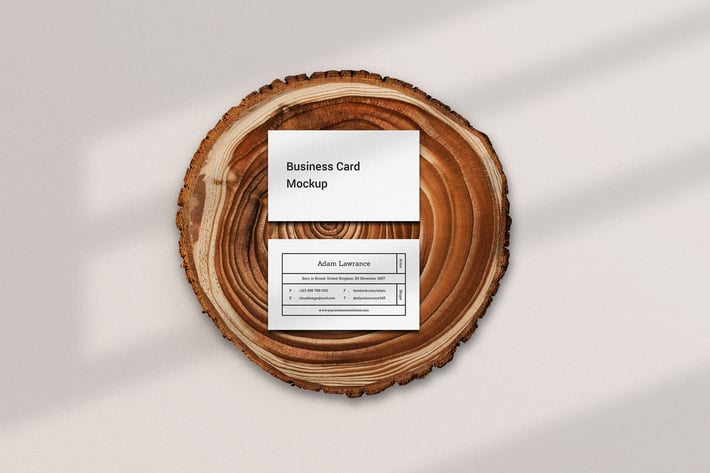 Natural Business Card Mockup Vol.1