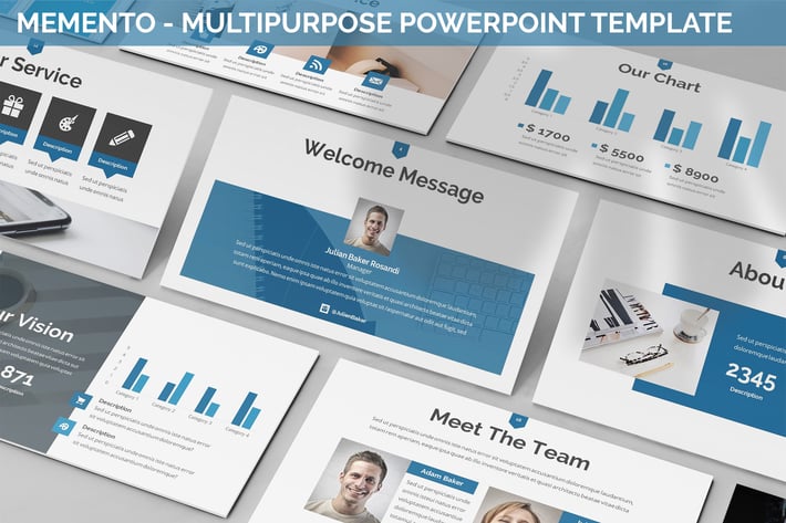 Memento - Multipurpose Powerpoint Template