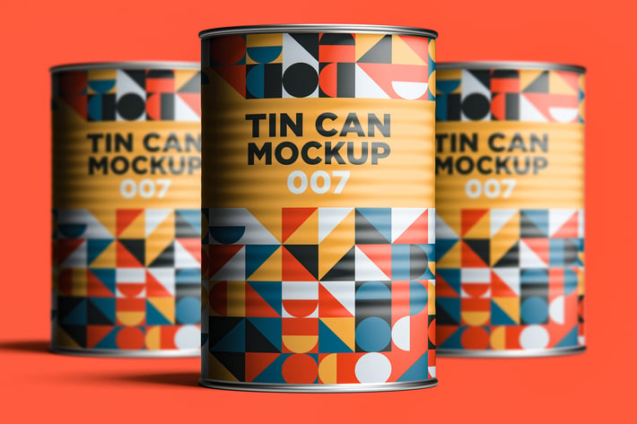 Tin Can Mockup 007