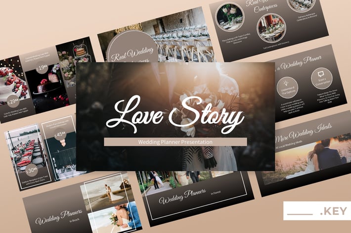Love Story - Wedding Keynote Presentation