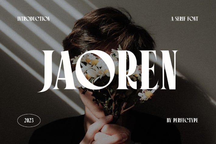 Jaoren Elegant Serif Font Typeface