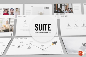 Suite Powerpoint Template