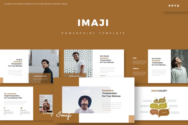Imaji - Powerpoint Template