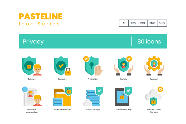 80 Privacy Icons
