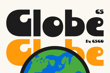 Globe – Bold Font