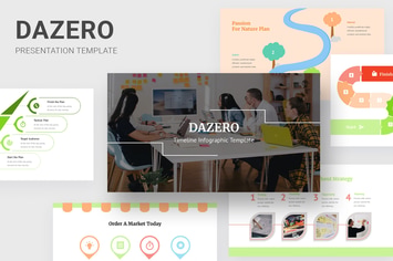 Dazero - Timeline Infographic Powerpoint