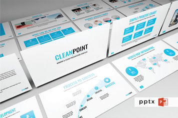 CLEANPOINT - Multipurpose Powerpoint Template  V75